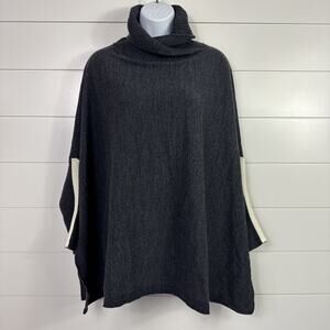 Mersea Oversized Pullover Dolman Sleeve Sweater Gray - One Size Fits Most